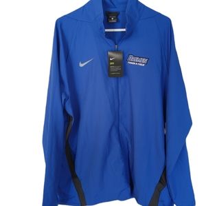NWT New Nike Dri Fit Full Zip Soccer Track Jacket Men’s XL Blue Daemen